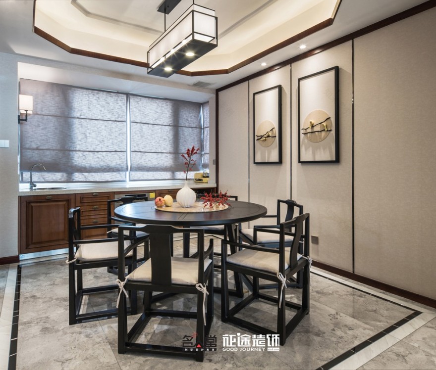 素年锦时,岁月静好——合肥180㎡新中式住宅 名人堂-征途装饰-15