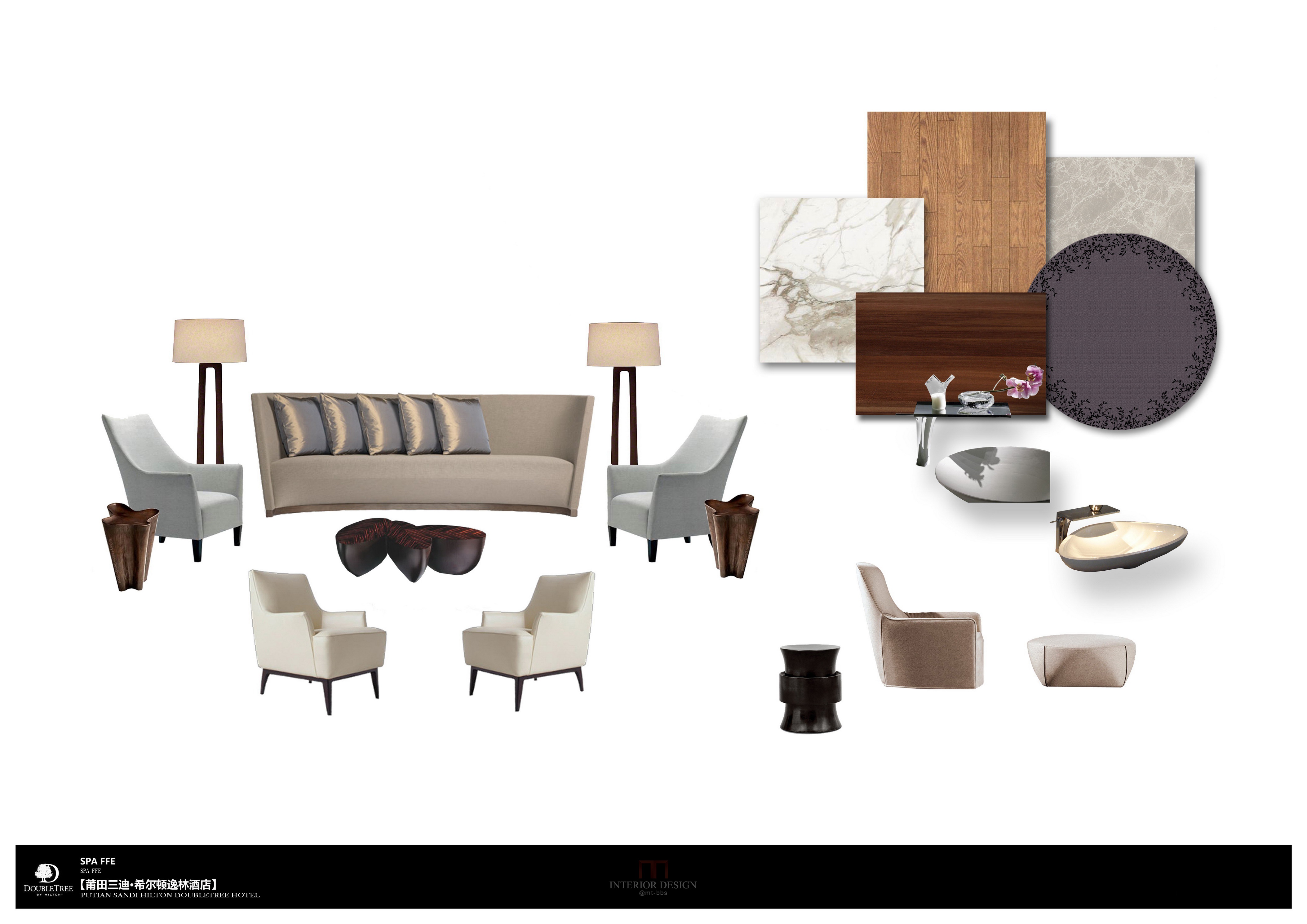 BLVD  莆田希尔顿酒店泳池 SPA及行政酒廊方案设计-14