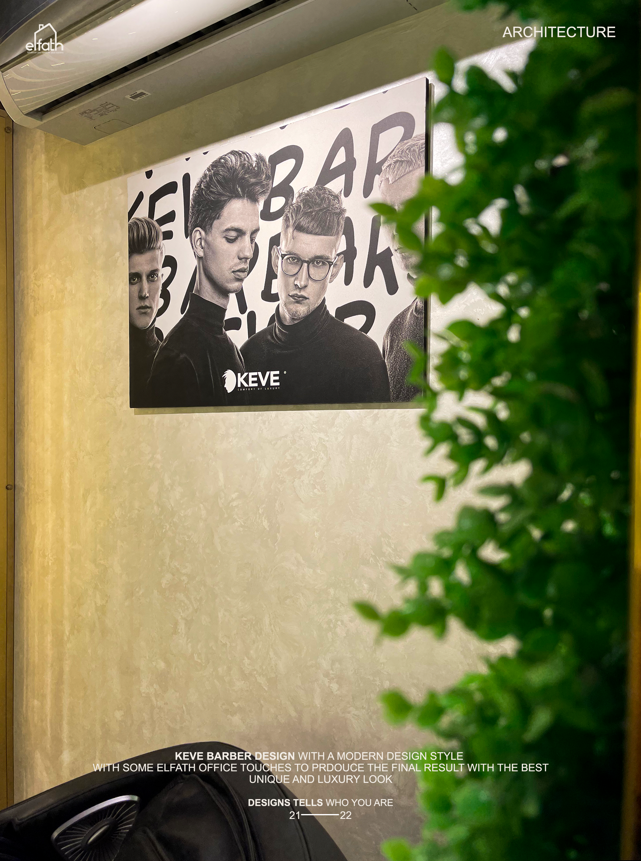 Keve barber - interior design --24