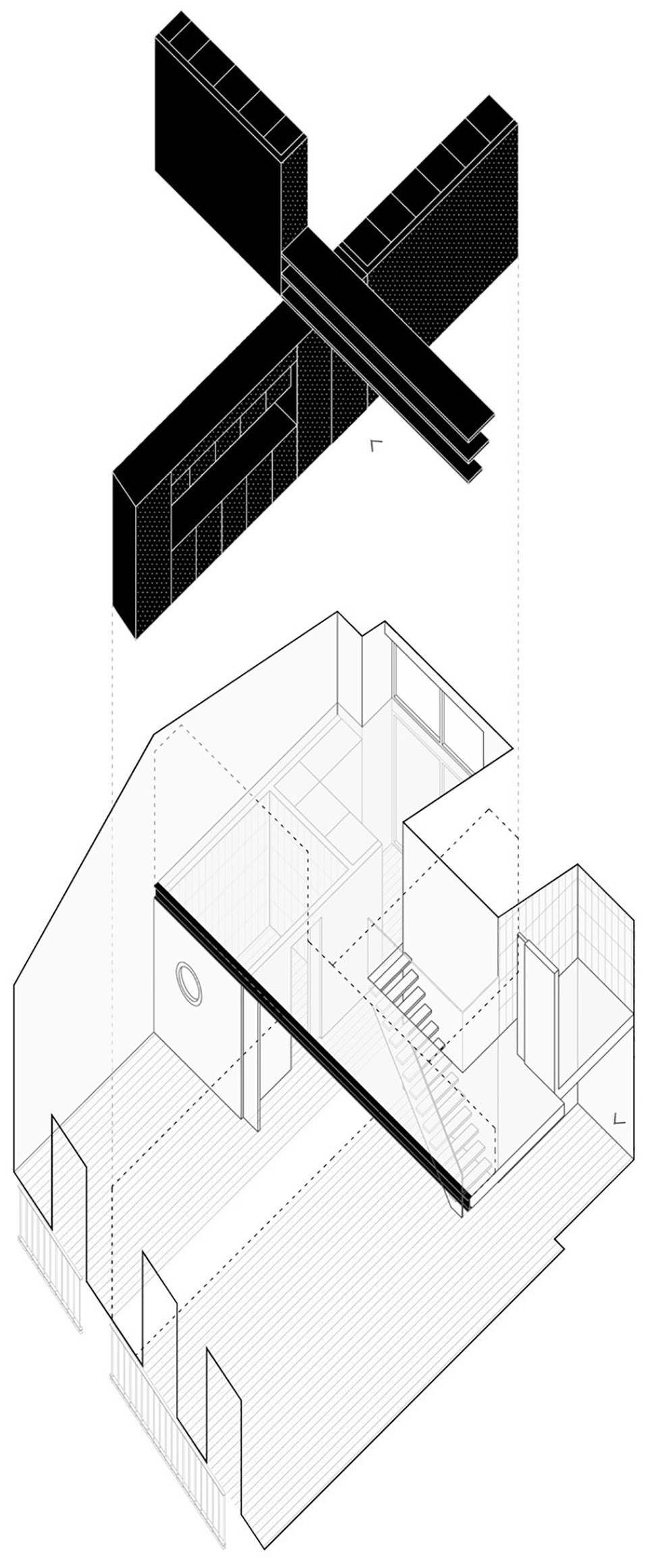 十字住宅丨西班牙马德里丨JJ+ estudio-6