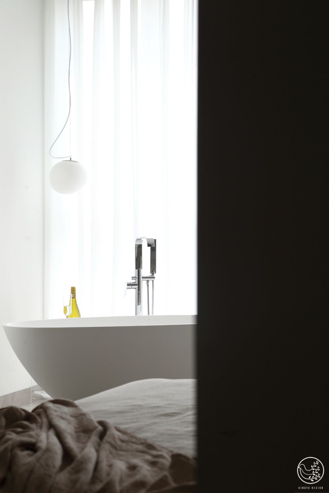 优雅高级的单身建筑师小姐姐家丨中国成都丨清羽设计-0