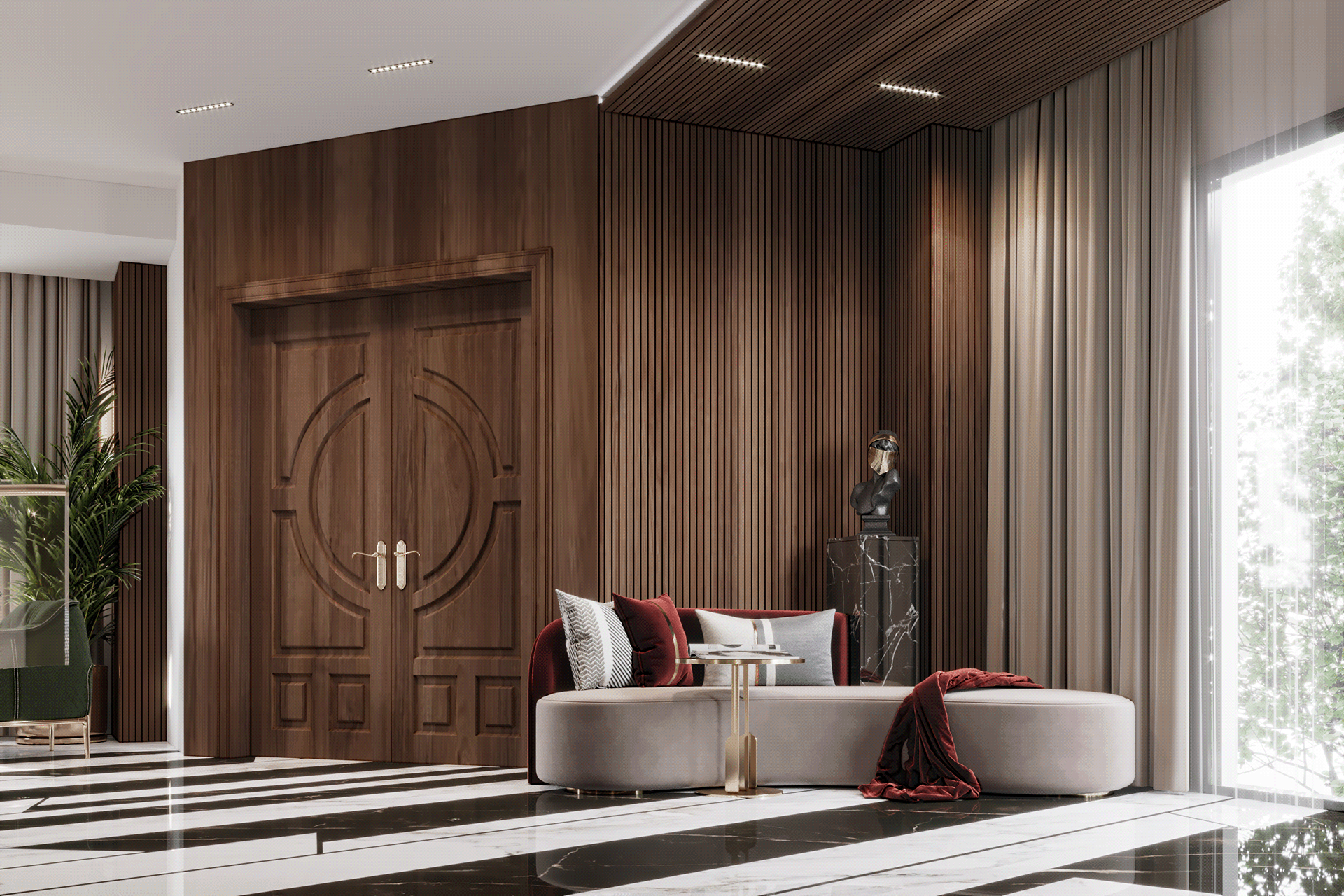 豪华现代接待室设计丨EVENTO designs-11