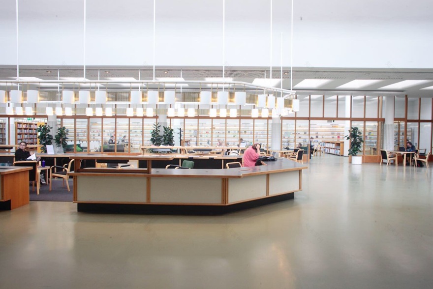 アアルト大学図書館(阿尔托大学图书馆)丨芬兰埃斯波丨アルヴァ・アアルト(阿尔瓦·阿尔托)-17