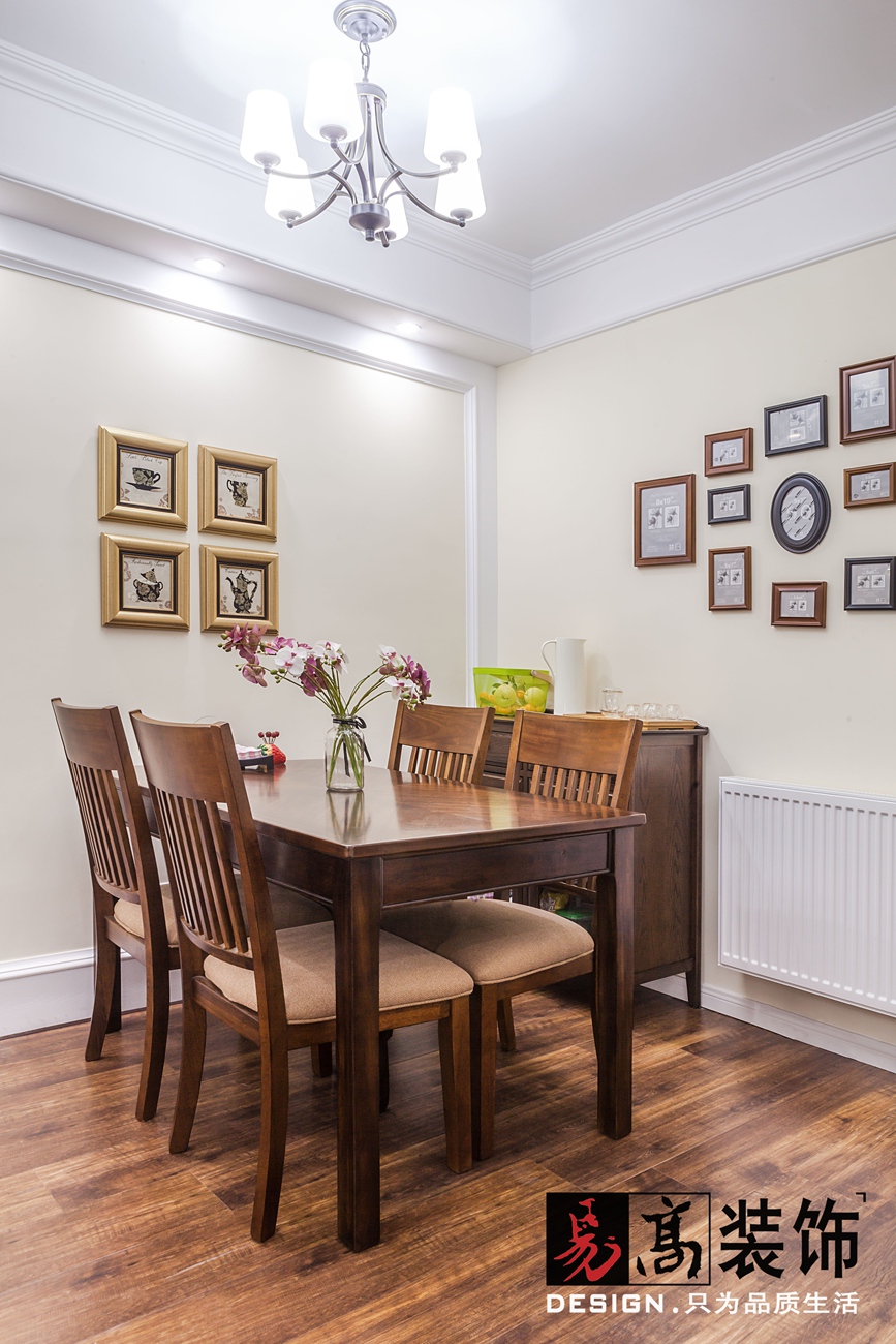 96 平米美式三室两厅，易高装饰打造不一样的空间-10