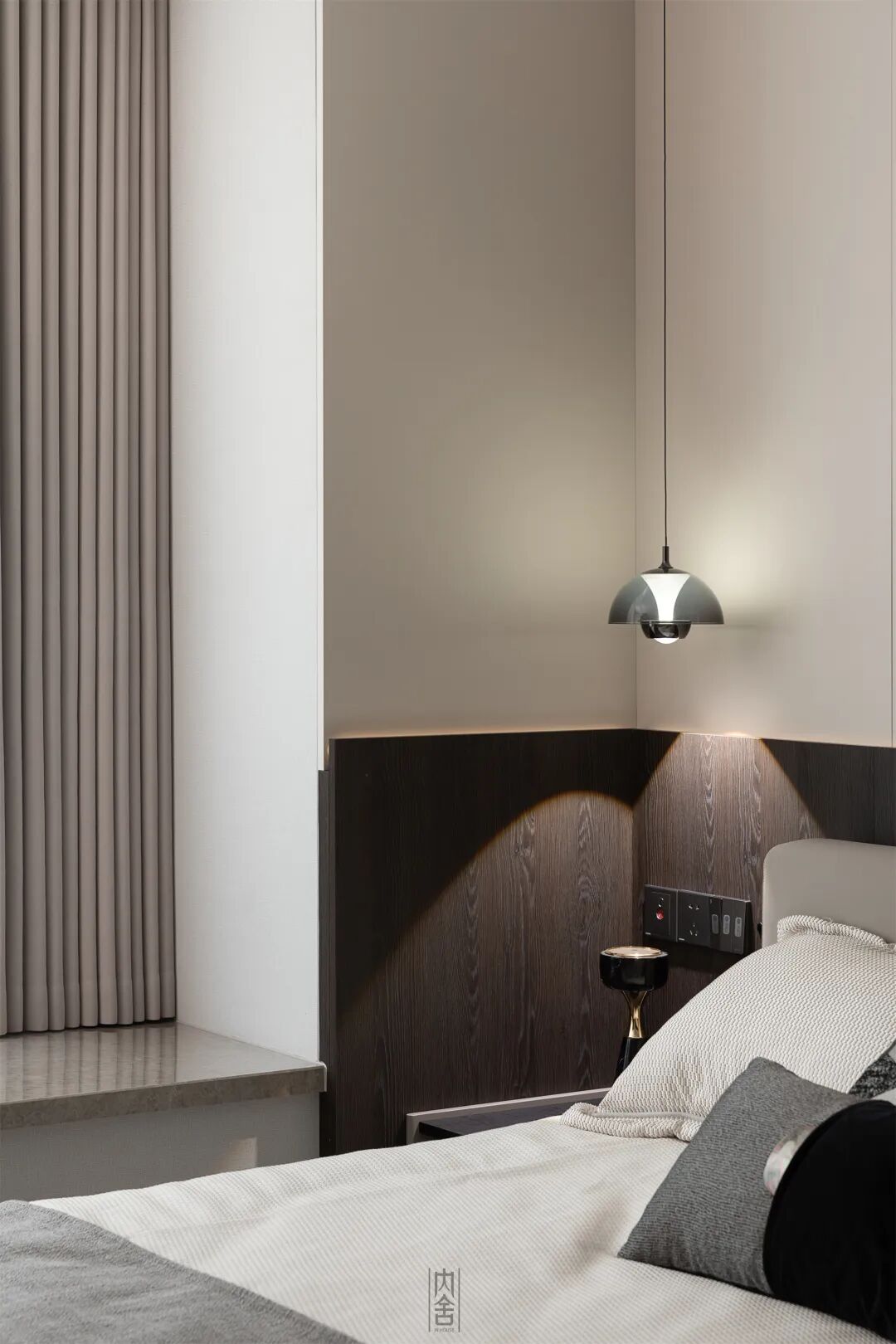 内舍软装丨179㎡现代意式，打破单调感，营造质感且高级的梦想家！-26