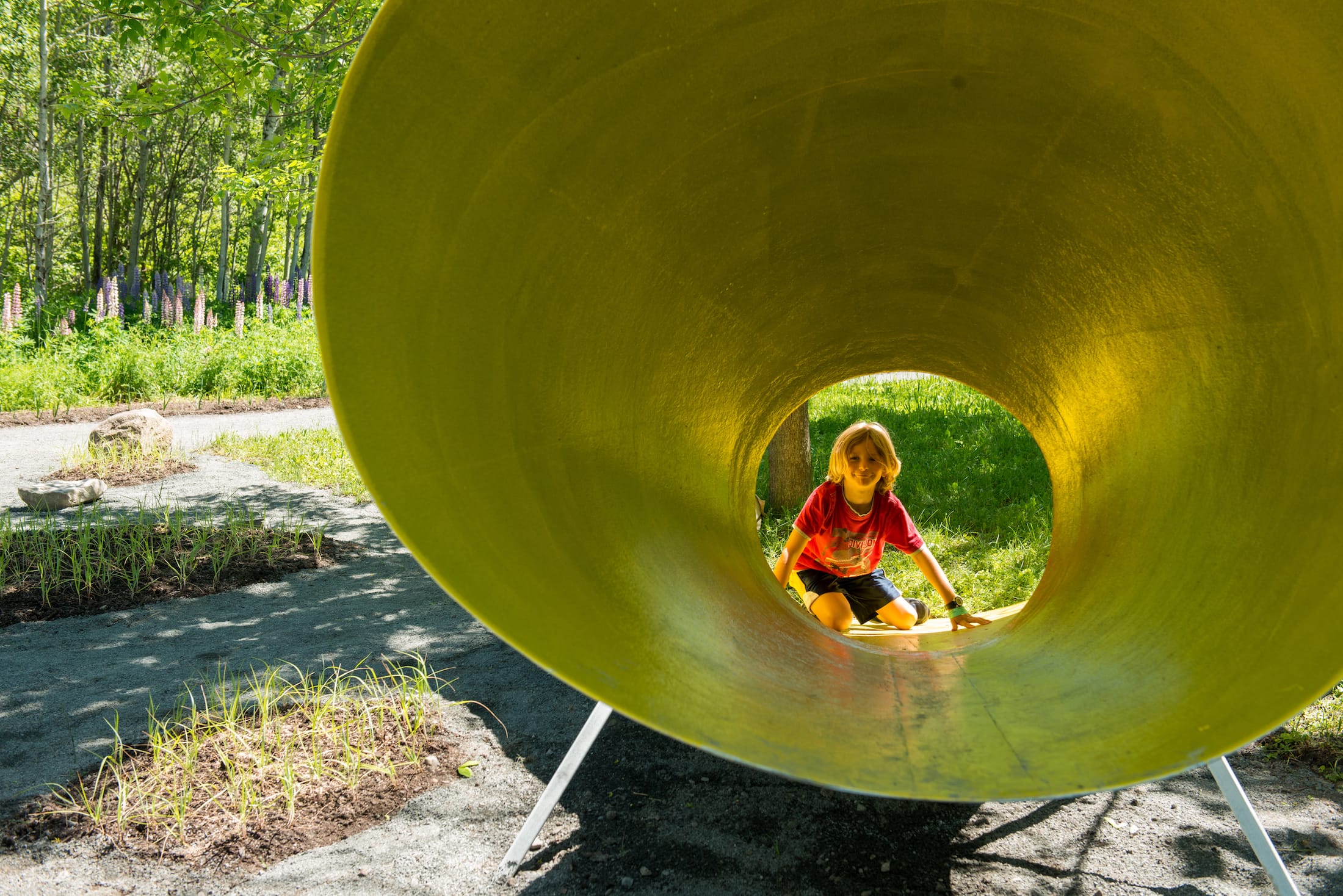 2019 加拿大国际花园节 | 彩色“岩石”结构装置引人入胜-94