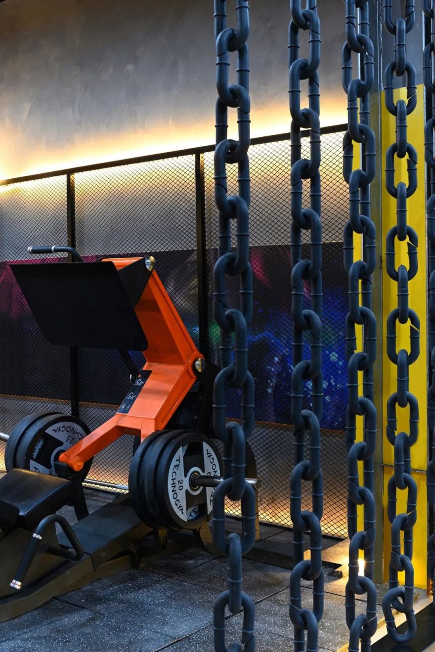 科幻星际健身空间 · 海格力斯健身休闲生活会所丨中国济南丨DHYP 东荷逸品空间设计-50