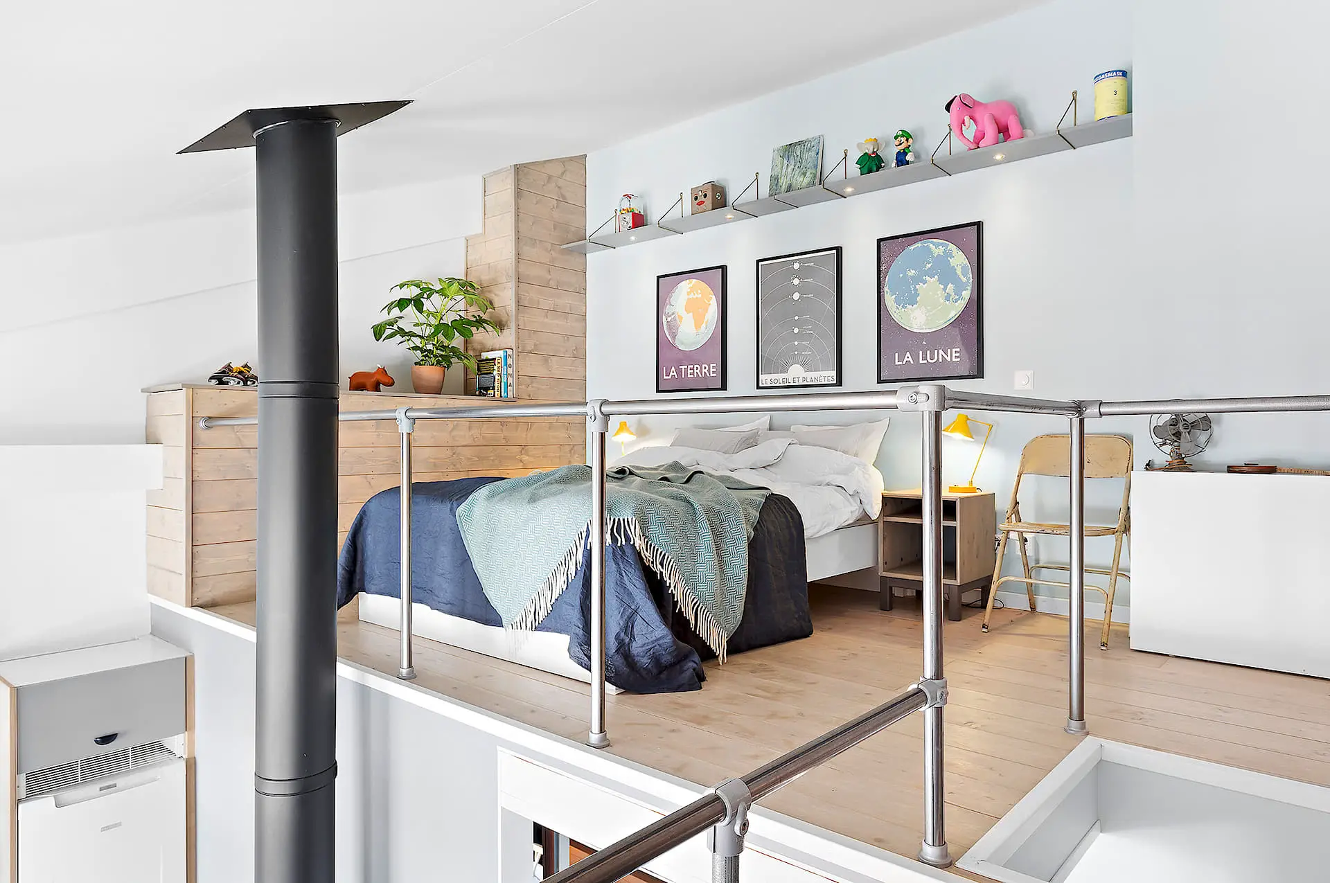 纽约风格工业风公寓设计-17