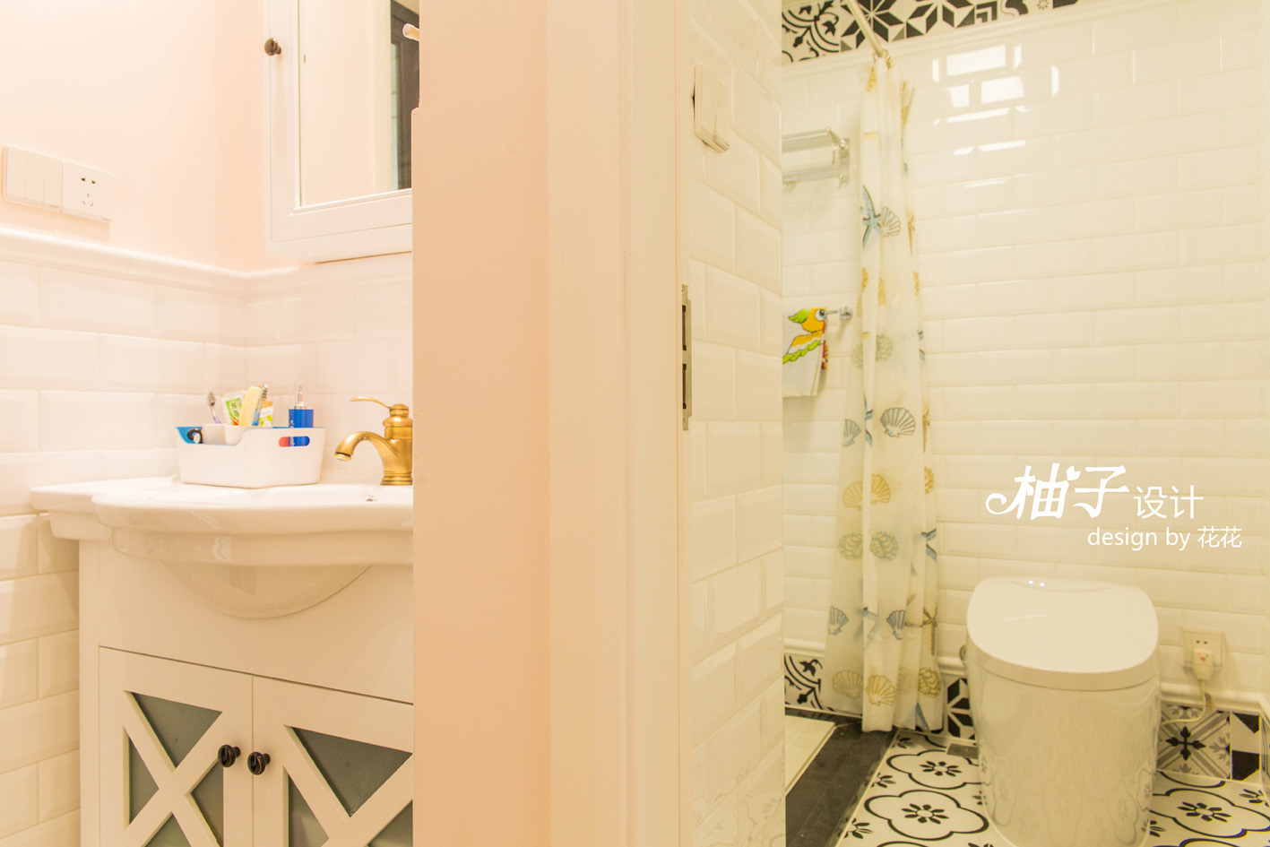 柚子空间设计--苏龙苑90平--马卡龙遇见你                     -15