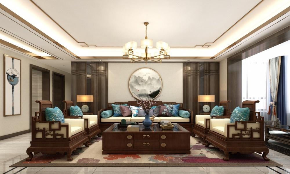 
西安万达天越180中式-赵虎空间设计 -3