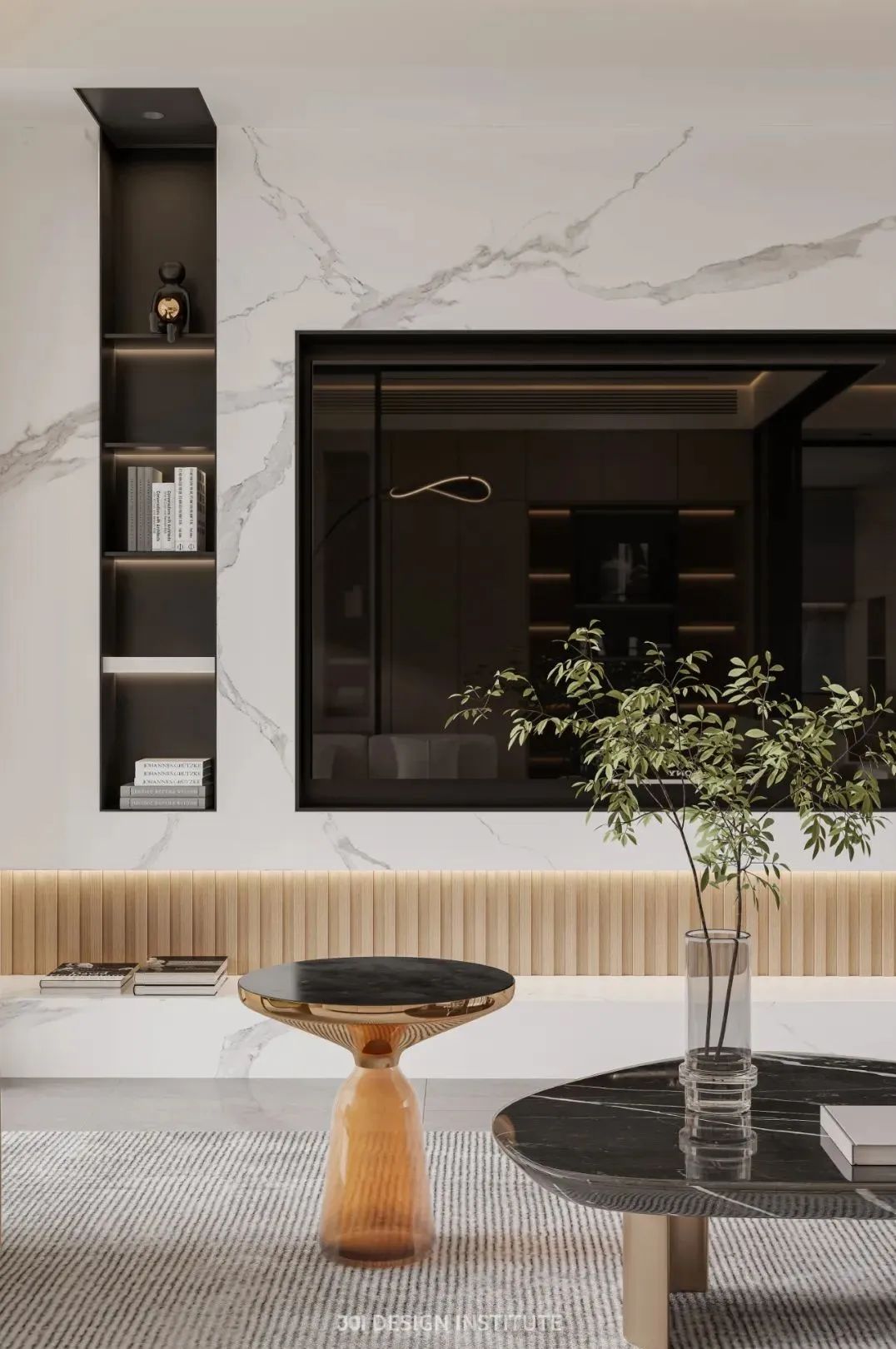 广州143㎡现代简约之家丨中国广州丨301设计研究所-15