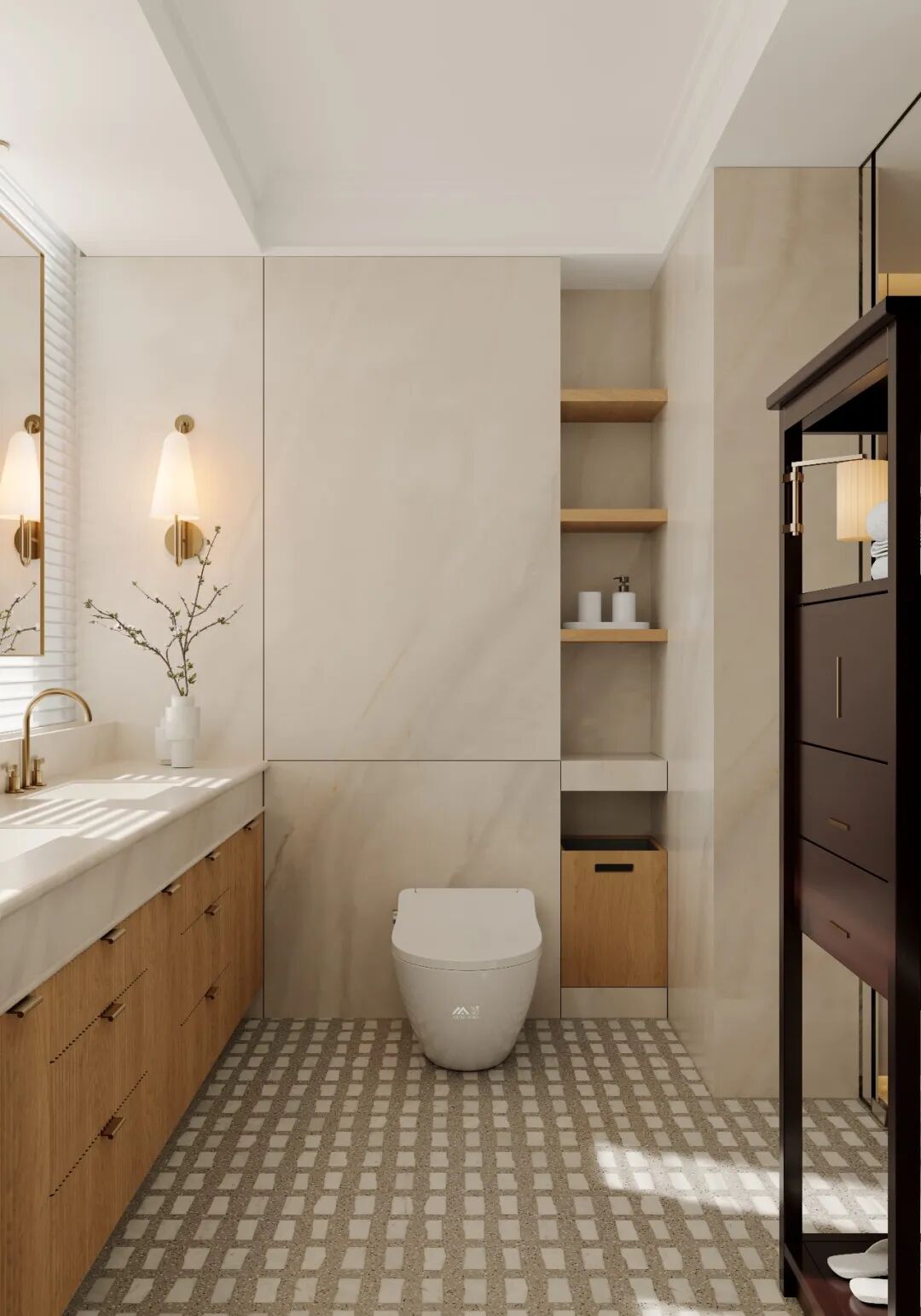 深圳400㎡大平层设计丨中国深圳丨HOMBLE红柏设计-72