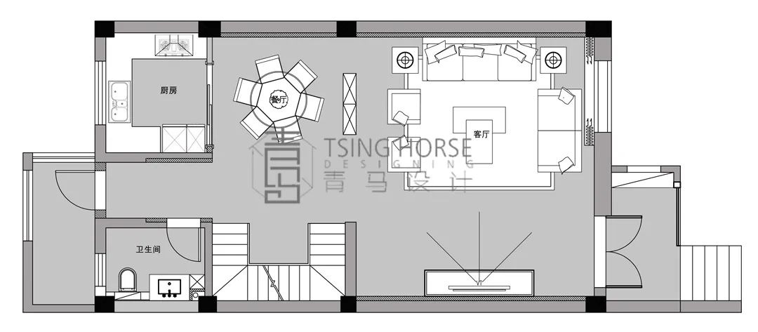 红豆美墅丨青马别墅空间设计-36