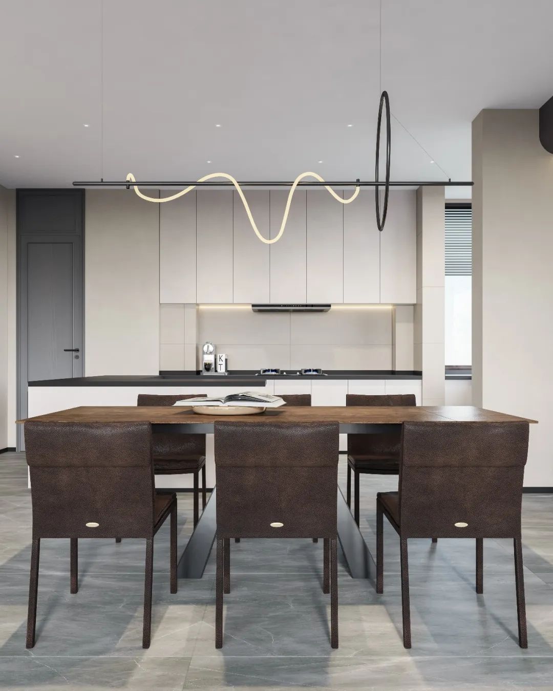 张楠楠·180平平层作品  现代极简-19