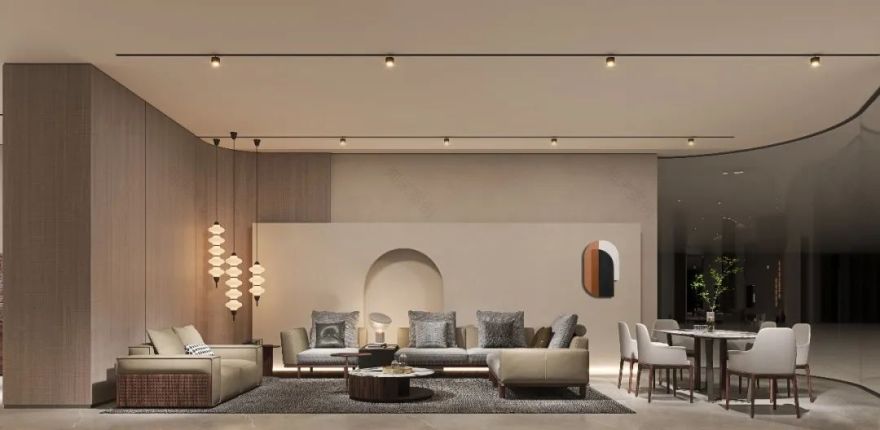 华师傅家居简意系列形象展厅丨中国东莞丨TSINSIN 全线品牌设计,素琢软装-13