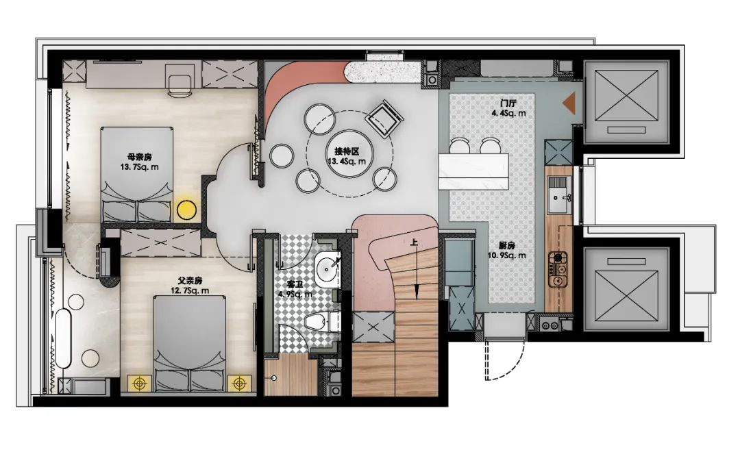 星际墨匠 · 拉美摩登风格的 Starcy 私宅设计丨inkmason 墨匠-15