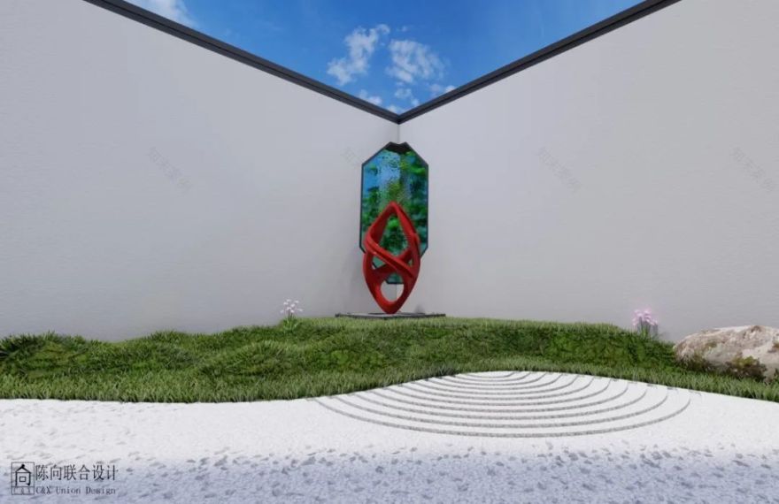 佛山顺德“窥·日”庭院设计丨中国佛山丨陈向联合设计-57