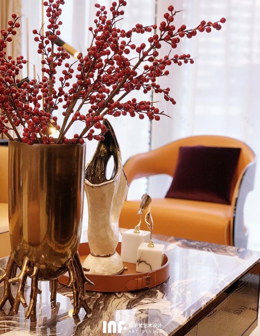 悠步华尔兹-- 客厅餐厅卧室室内设计案例-5