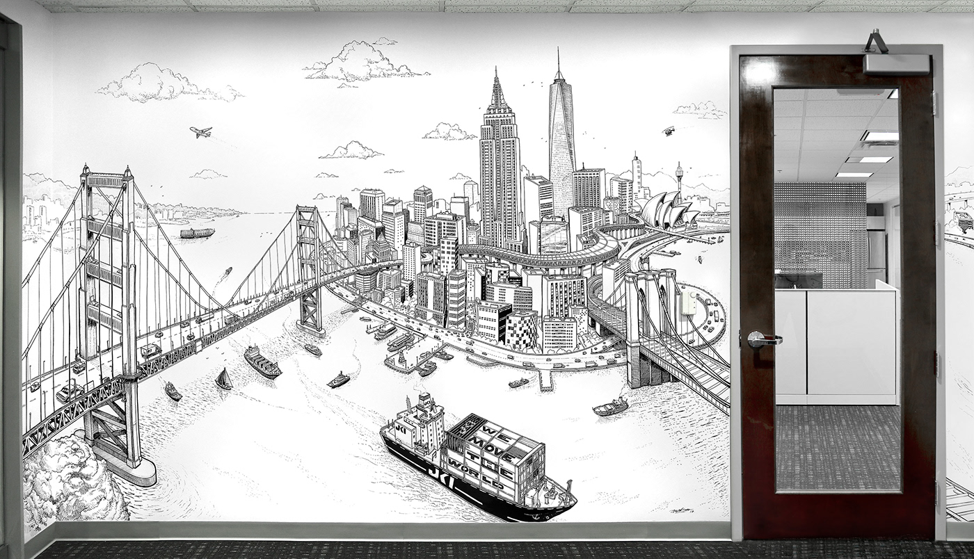 穿越世界的巨幅壁画-4