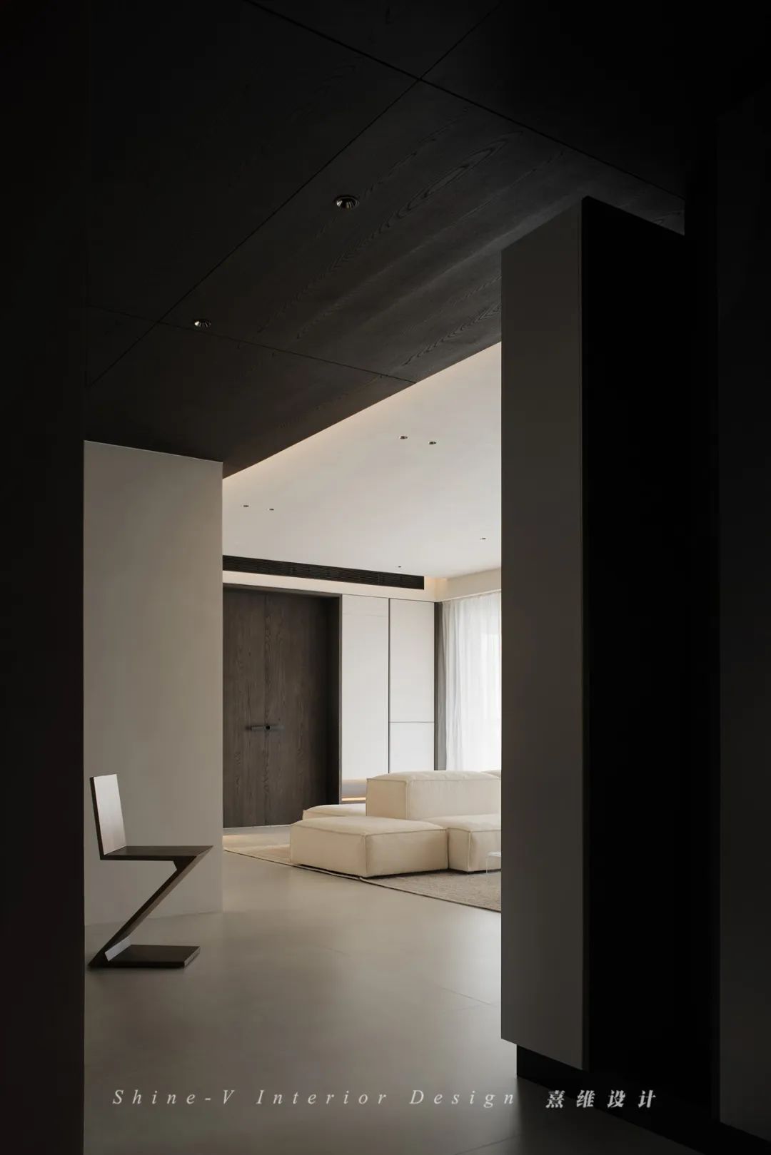 漫步云端 · 188㎡传统精装房爆改意式极简家丨中国南京丨熹维设计-67