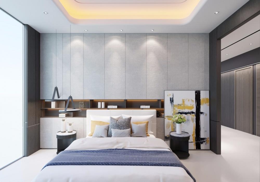 塔斯卡国际整装 | 别墅级客厅设计，材料展示区的精致魅力-21