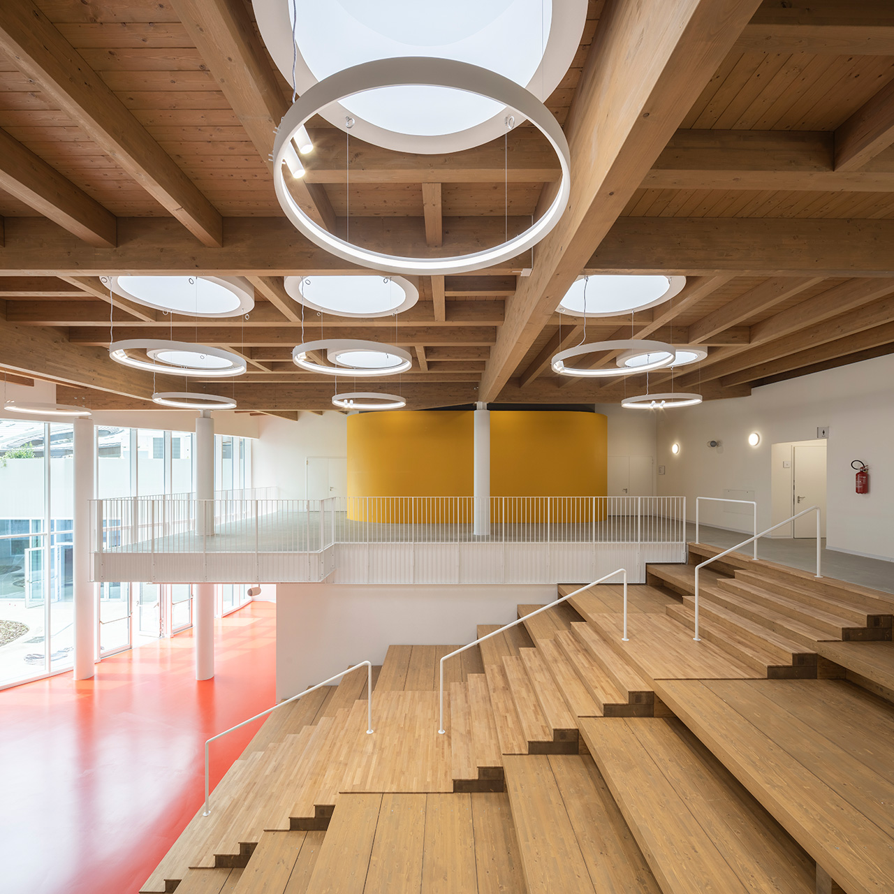 圣拉扎罗校园儿童中心（注：Campus KID比较灵活译法，这里按常见类似情境推测如是校园相关以儿童为对象的一个机构） 丨意大利丨Mario Cucinella Architects-32