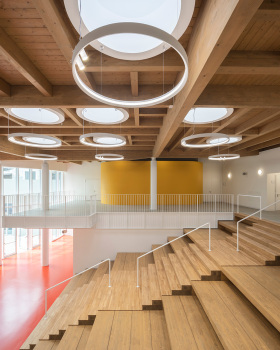 圣拉扎罗校园儿童中心(注:Campus KID比较灵活译法,这里按常见类似情境推测如是校园相关以儿童为对象的一个机构) 丨意大利丨Mario Cucinella Architects