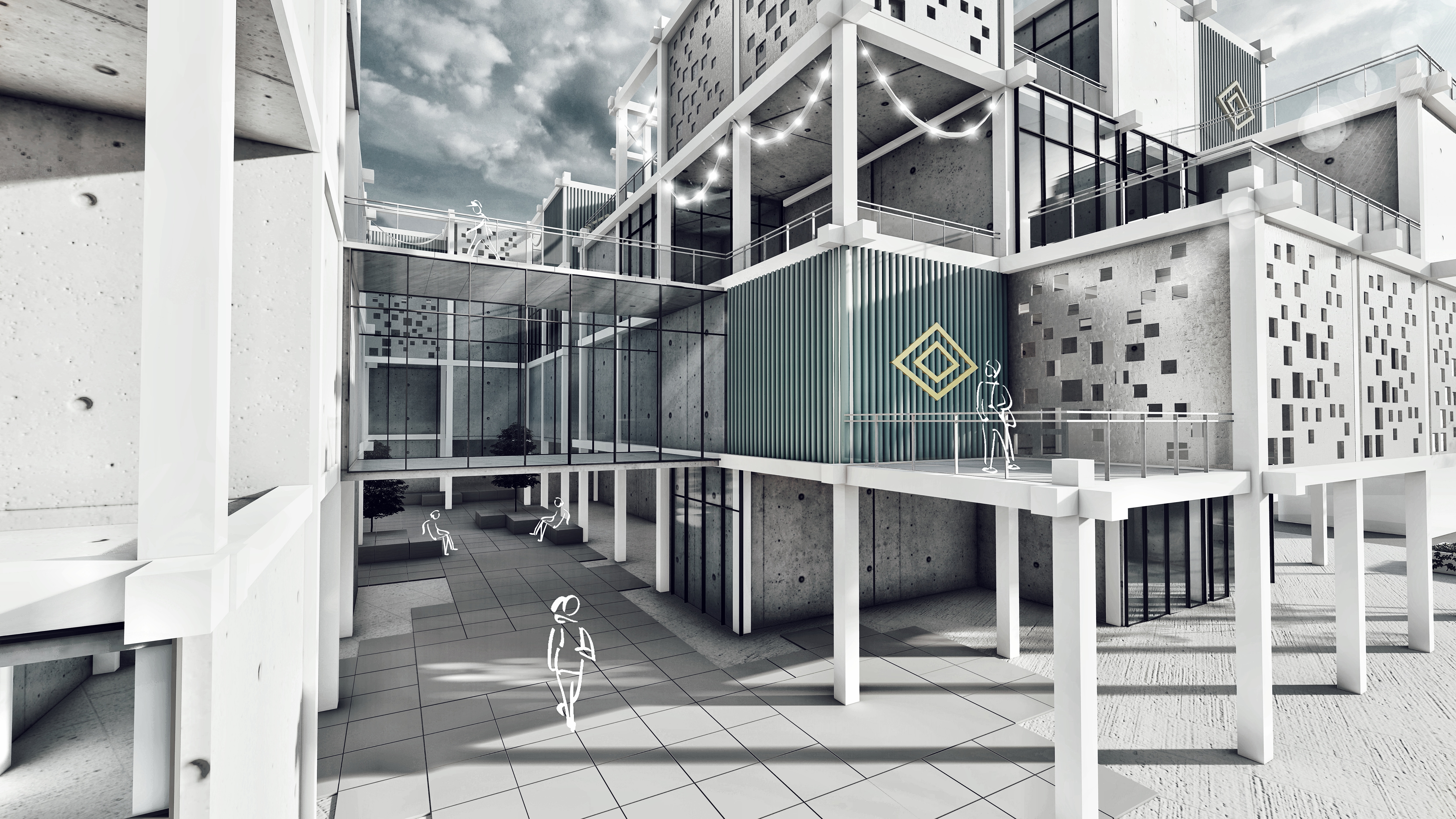 精灵罐;小精灵罐(注:PIXIE有小精灵、精灵之意 ,POTS是罐子的复数形式,结合常见命名风格有以上较合理的翻译,但如果有特定背景,可能需要更贴合的译法) 丨开罗大学工程学院建筑系学生(推测)-13