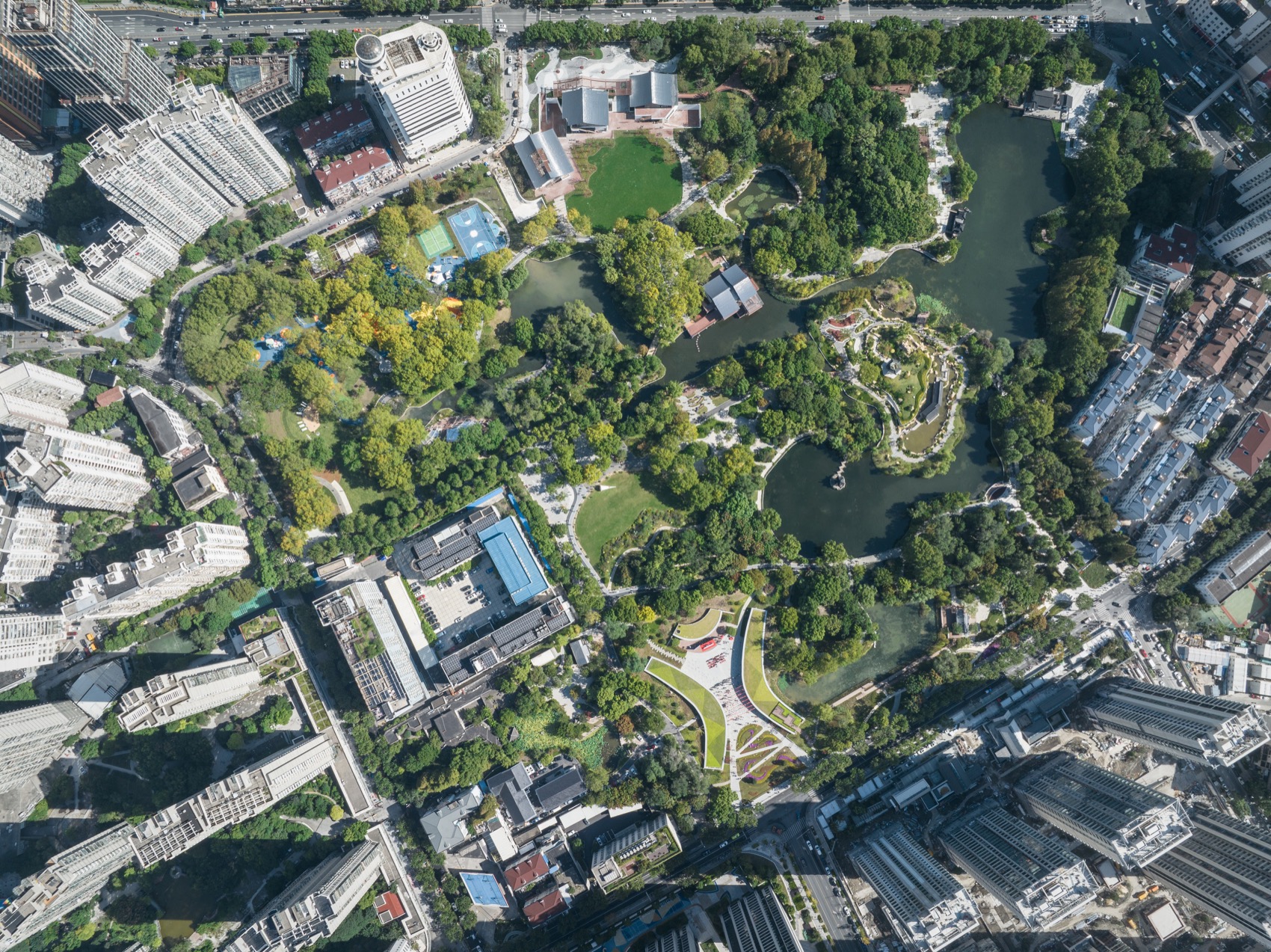 和平公园六号门暨天宝路入口更新改造，上海 / 致正建筑工作室-3