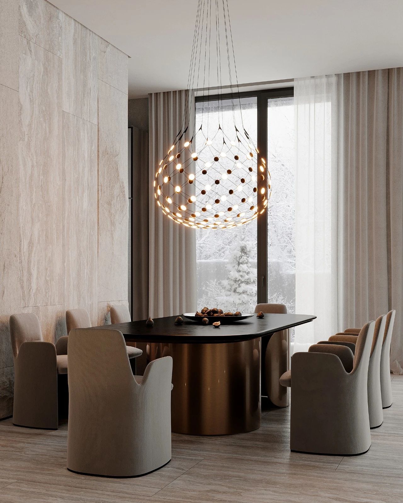 俄罗斯简约优雅公寓设计丨VERITY DESIGN-84