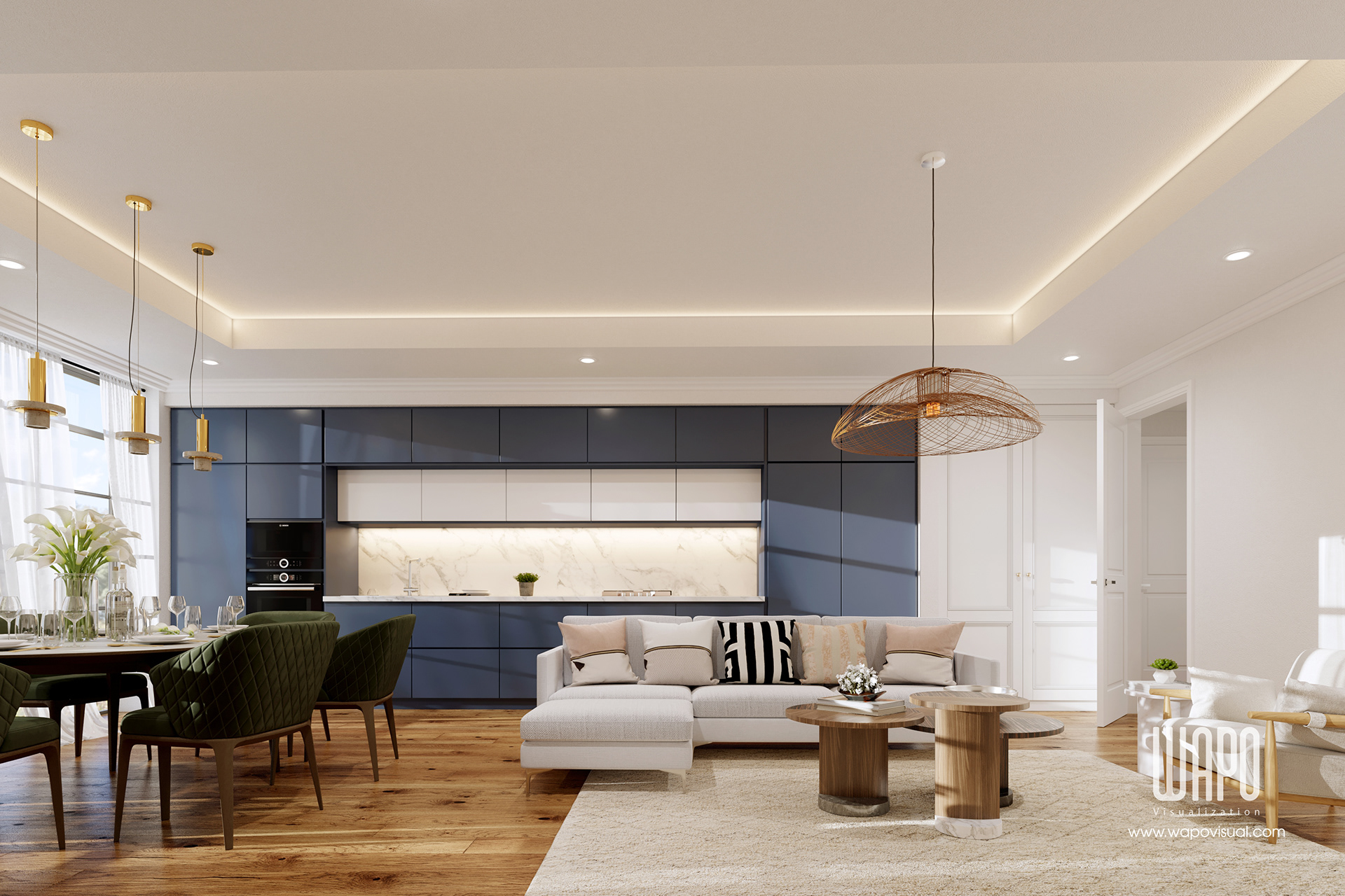 Interior Rendering by WAPO-19