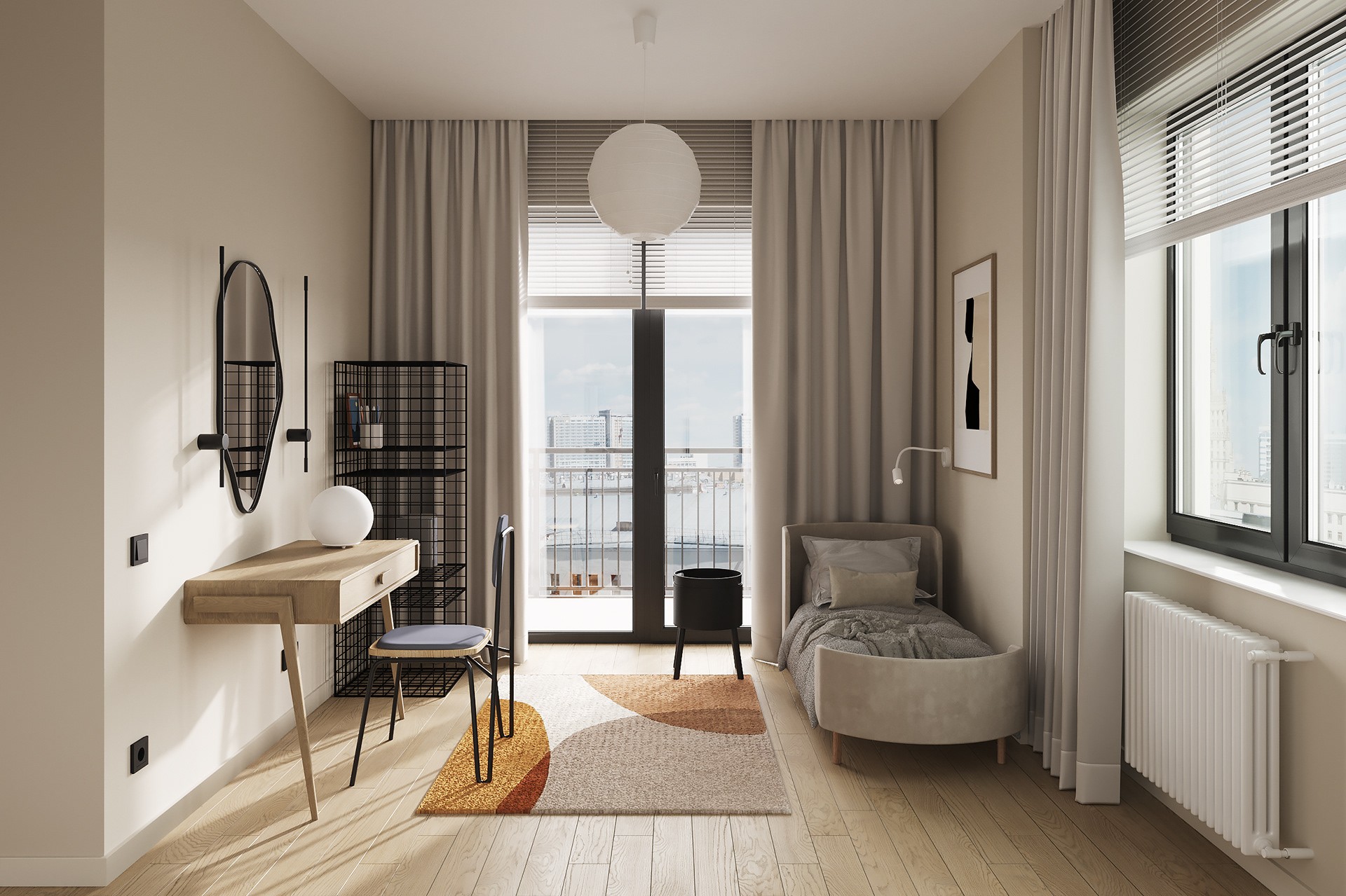 原木风公寓设计 既温馨又舒适-16