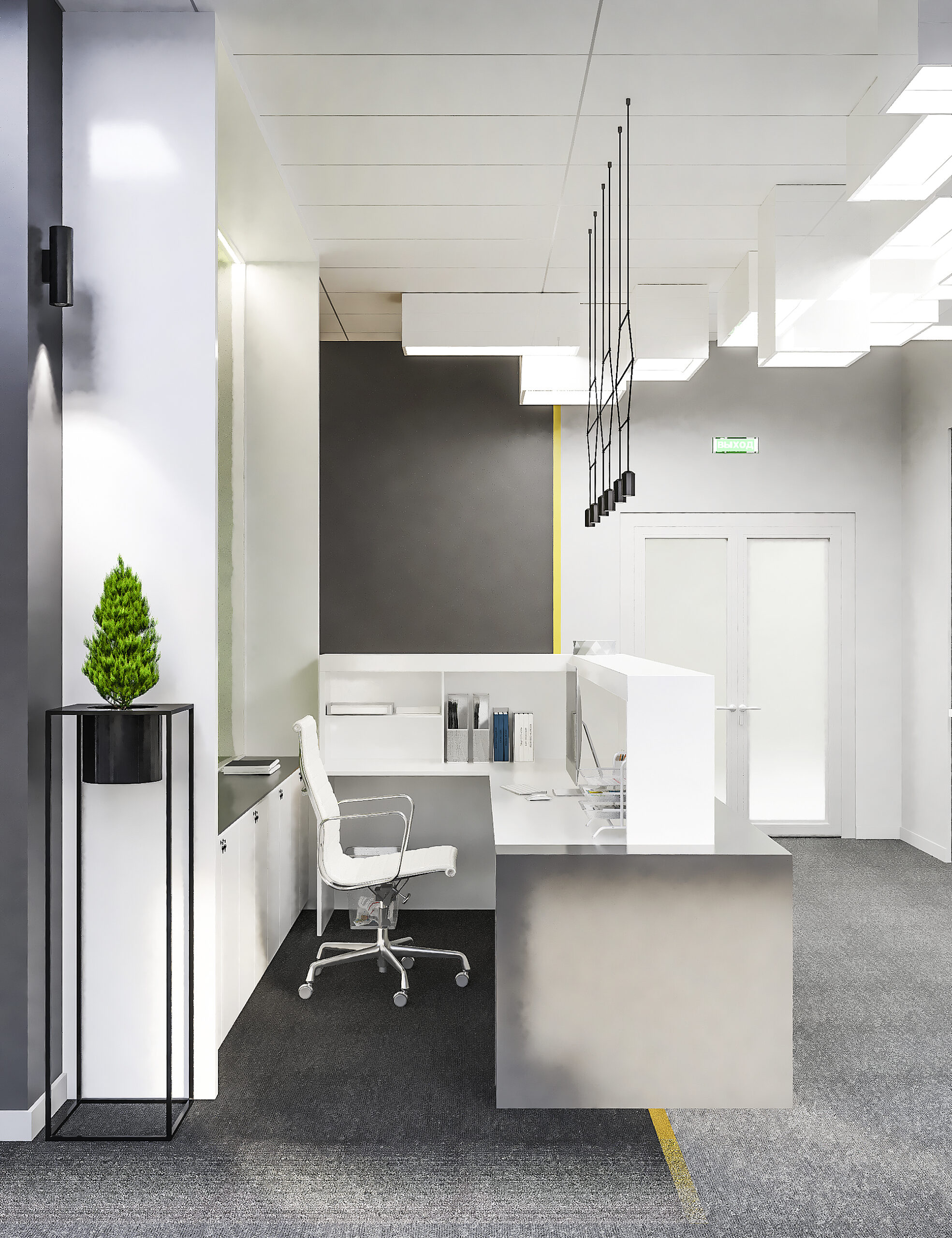 395㎡大型办公室设计丨俄罗斯莫斯科丨ARXY设计工作室-7