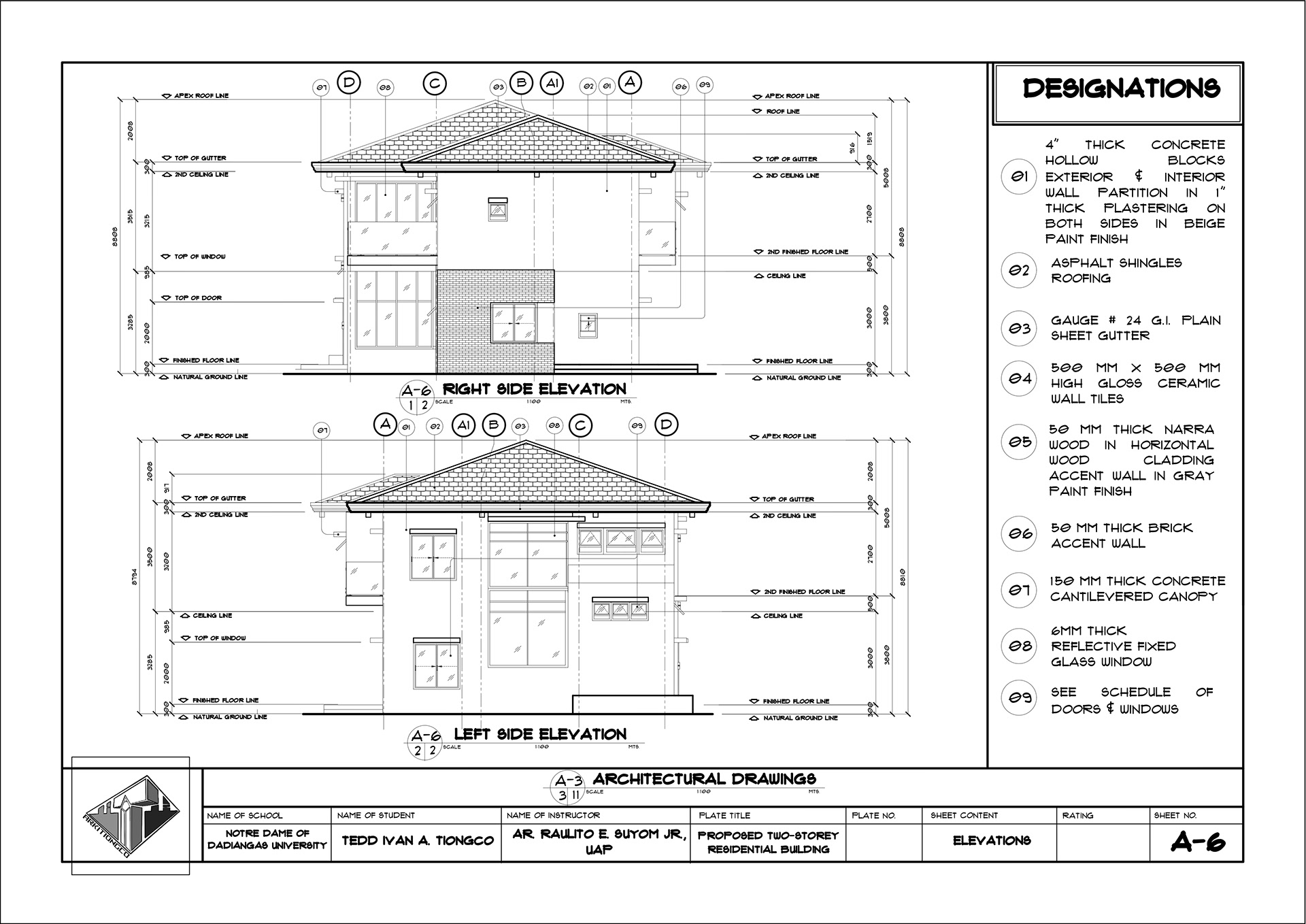 住宅建筑设计-6