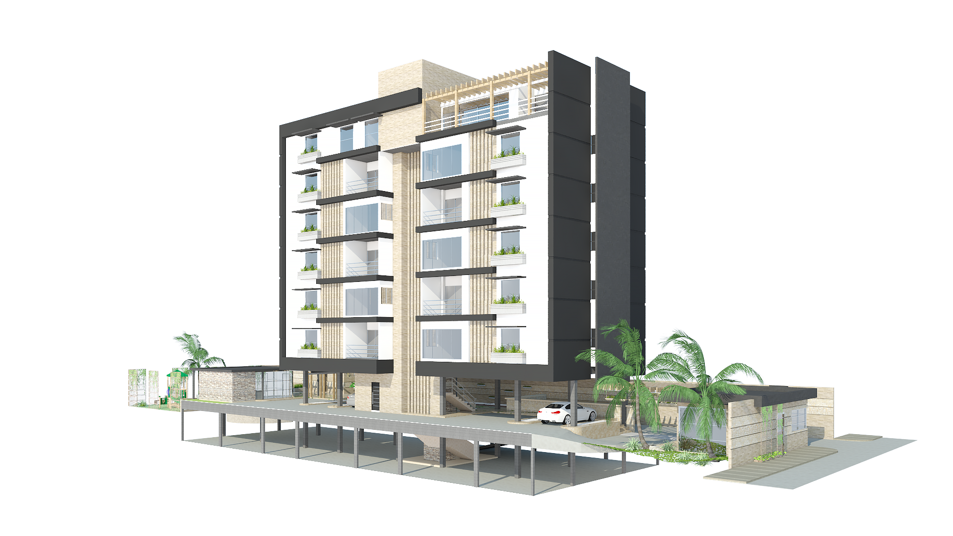 Residentiual Building "Delicias" Design-3