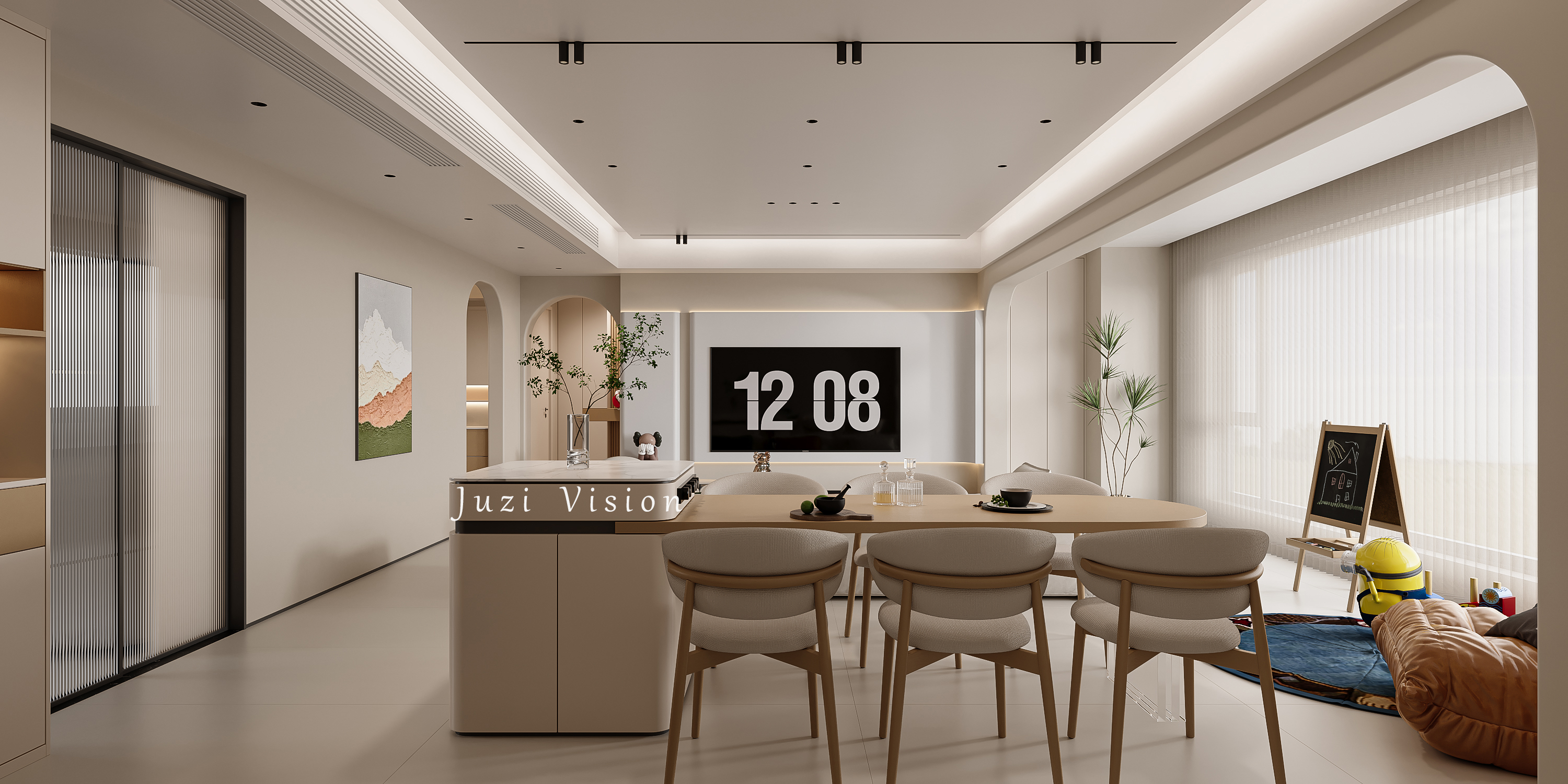 点滴系列奶夫夫丨中国遵义丨禧巢全案美学设计（遵义）-3