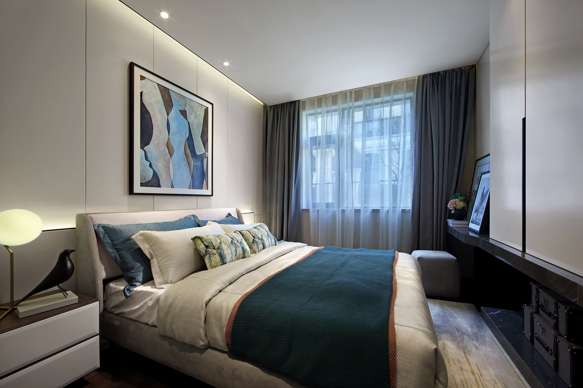 简雅空间 | 郑凯橄榄城 67 号室内设计-32