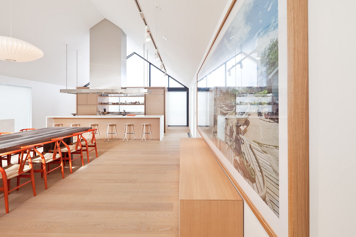 滑雪爱好者的现代艺术之家-11