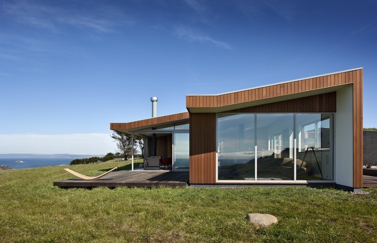 新西兰南海岸锯齿形住宅-13