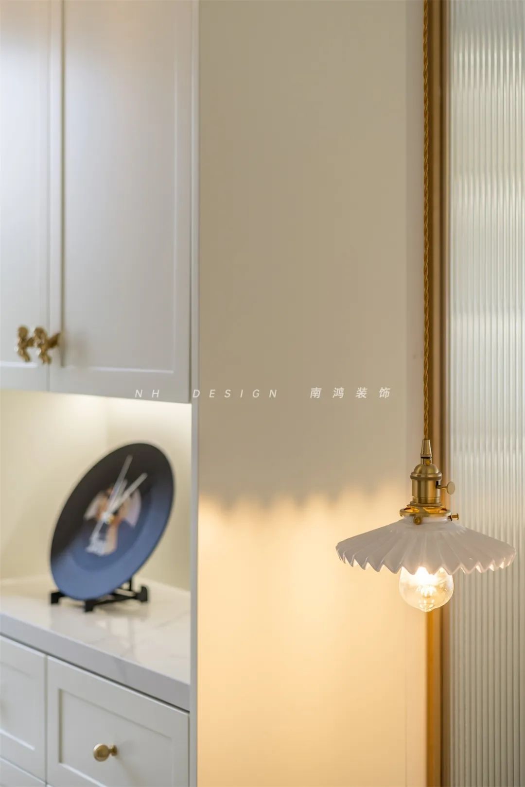 杭州府苑新村104㎡轻法式浪漫家居设计丨中国杭州丨浙江南鸿装饰-29