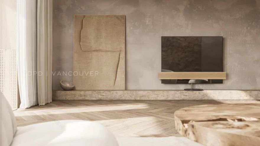 温哥华梁宅 | 简约侘寂,与自然共融-10