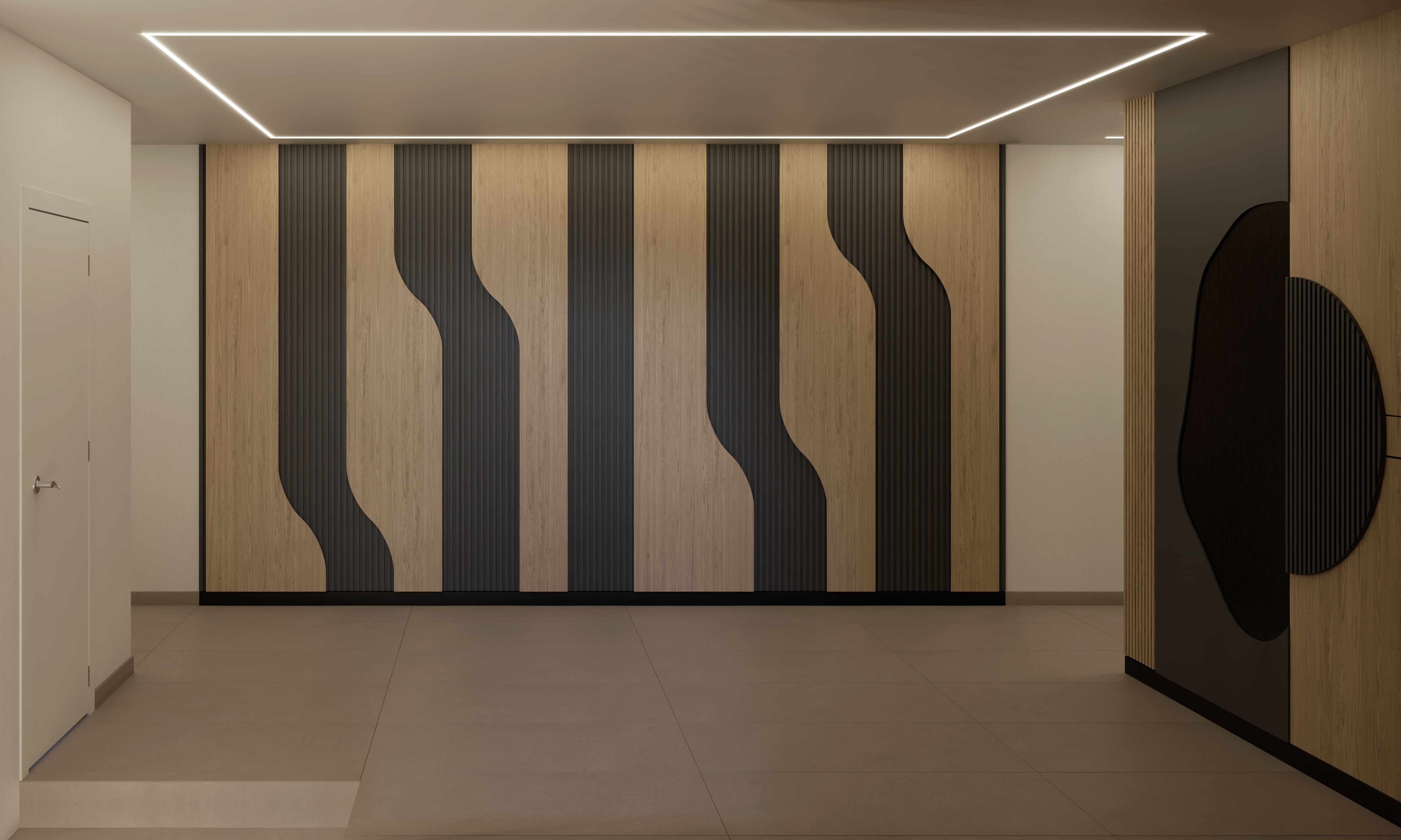 某住宅综合体入口及公共区域设计-23