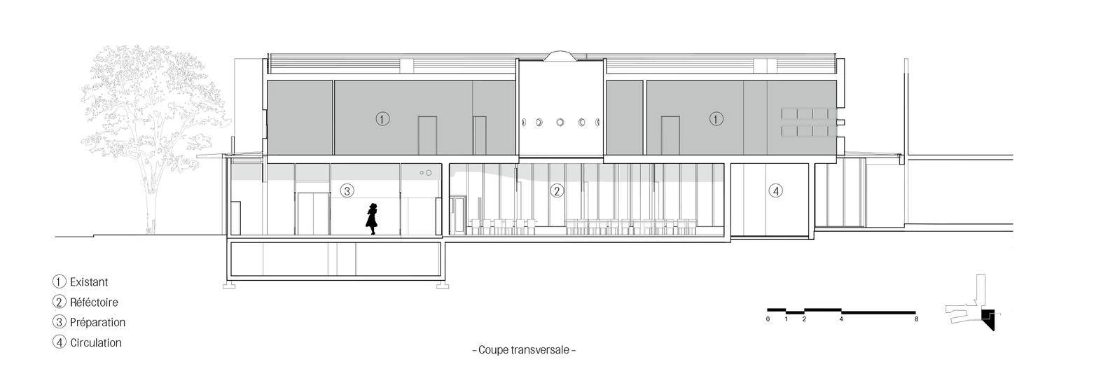 Van Gogh 高中食堂设计改造丨法国丨Ateliers OS architectes-53