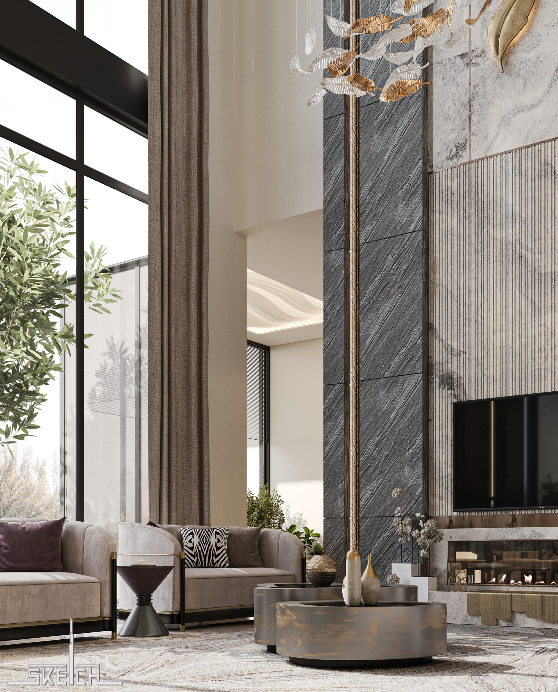 LUXURIOUS VILLA DESIGN（豪华别墅设计）丨SKETCH CONSULTANTS CO.-7