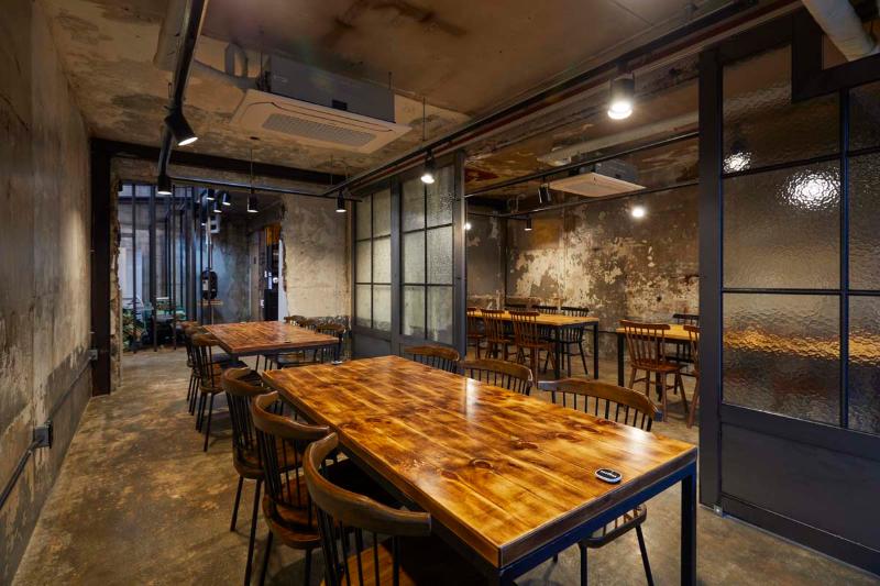 100 平露营风咖啡厅设计-16