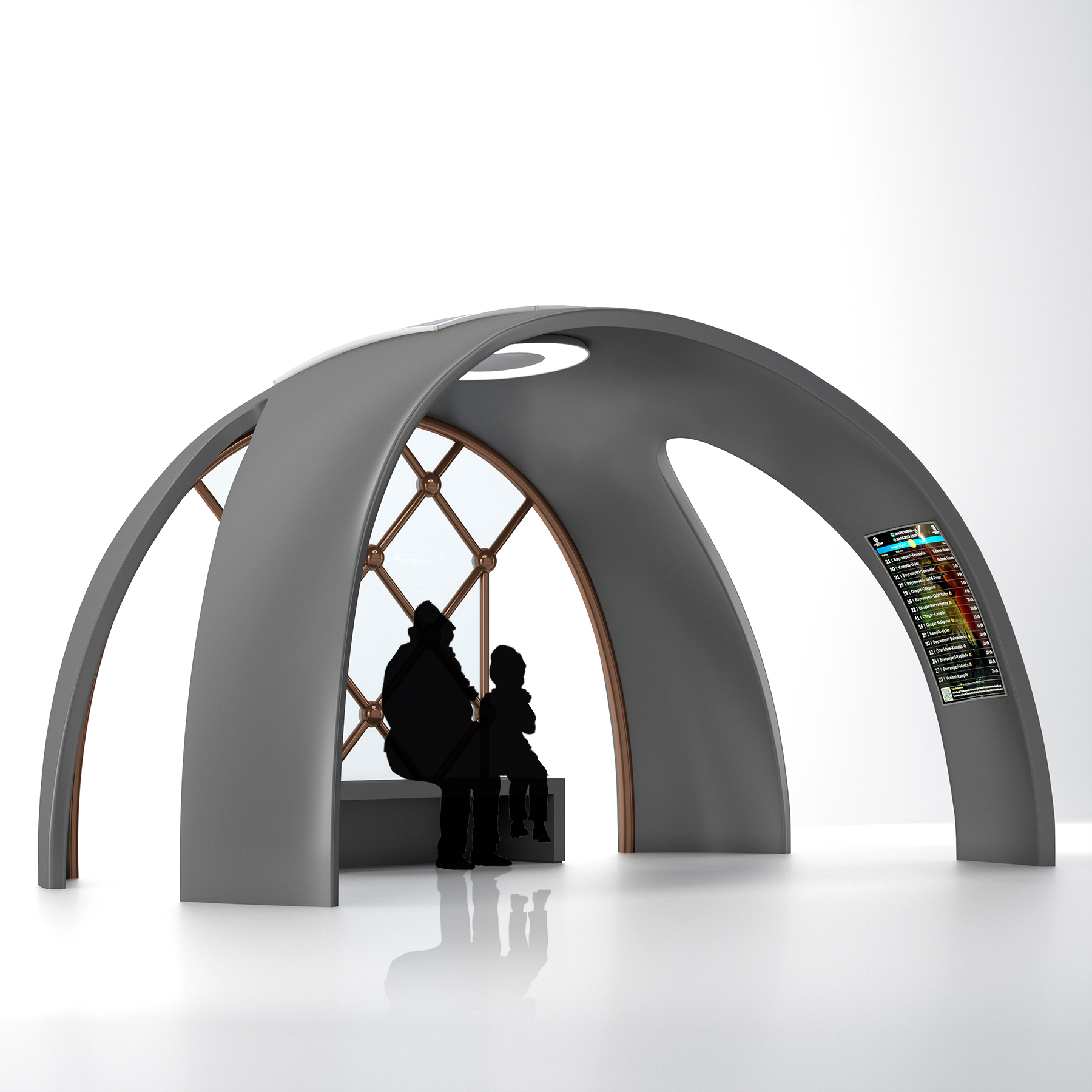 Hittite Sun 公交站设计丨土耳其安卡拉丨Prof. Dr. Kemal Yıldırım-5