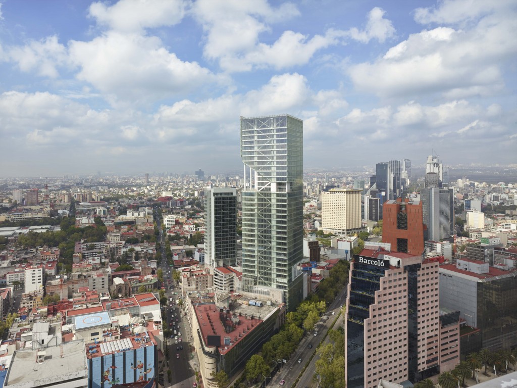 Torre Cuarzo on Reforma  Richard Meier-1