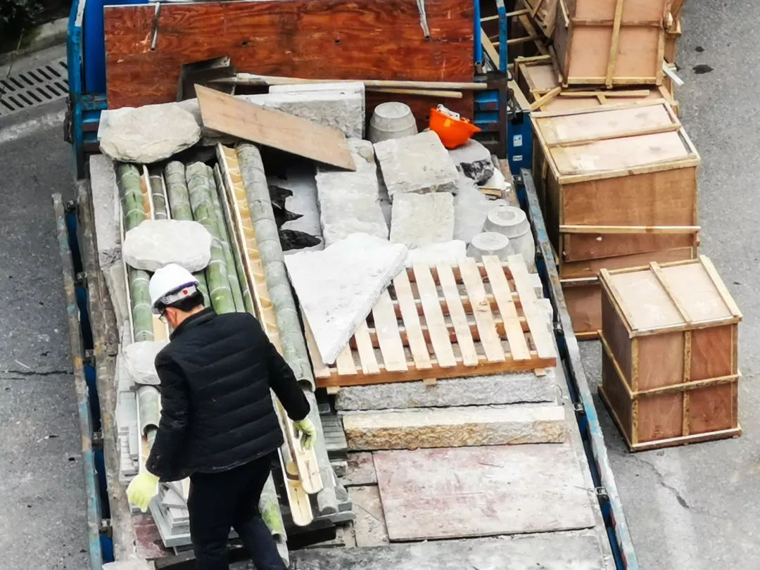 草月流世博馆庭院搭建记 | 全情投入展新貌-4