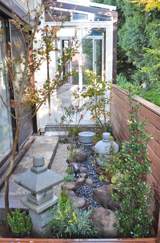 横浜市S様邸枯山水坪庭丨新美園-8