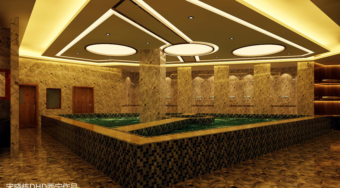 
陇西某洗浴会所设计 -8